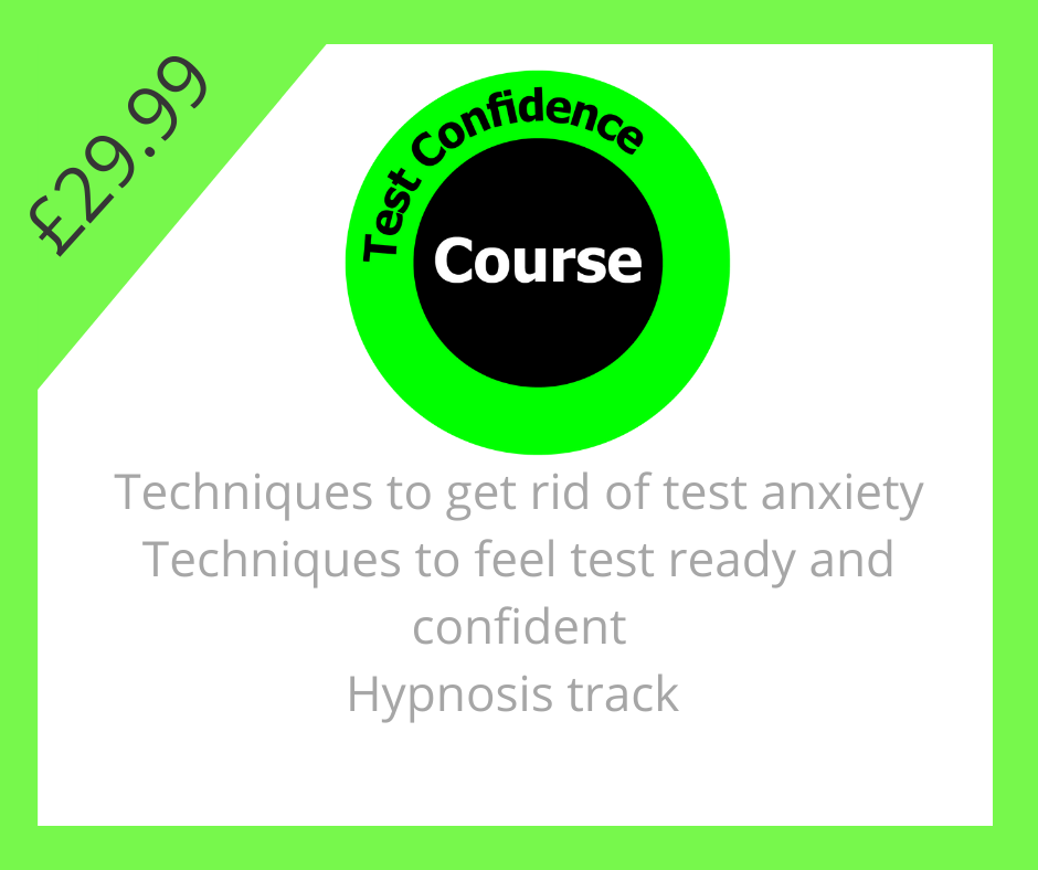 Online course to get rid of driving and test anxiety