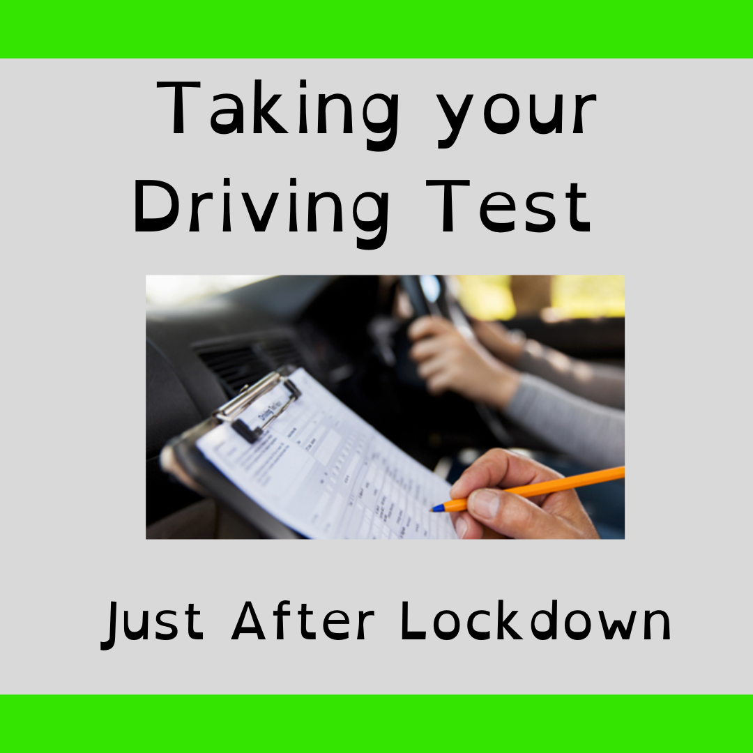 Driving Test Just After Lockdown?